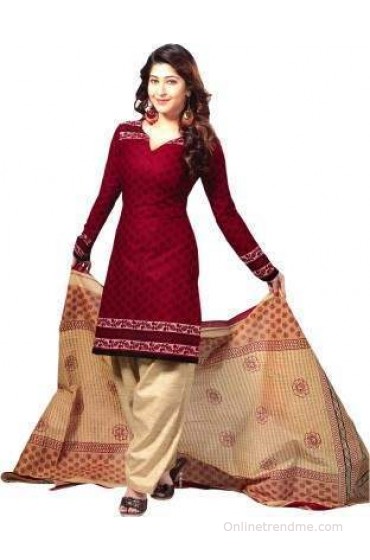 Reya Cotton Printed Dress/Top Material